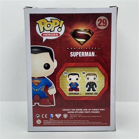 Funko POP Heroes Man of Steel Movie: Superman Vinyl Figure